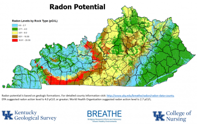 Kentucky Radon Map