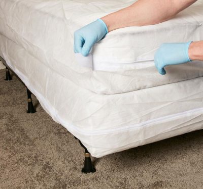 Using mattress covers will help cut down the need for bed bug treatment in Louisville, KY.